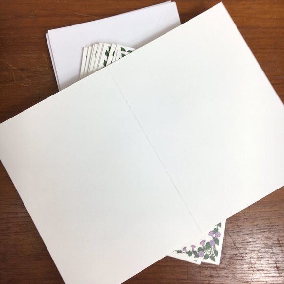 Blank Note Cards Soaring Flower of Life Mandala Pkg 10 - Picture 3 of 6